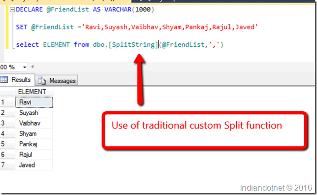 use_of_Split_Function_in_SQL_Indiandotnet